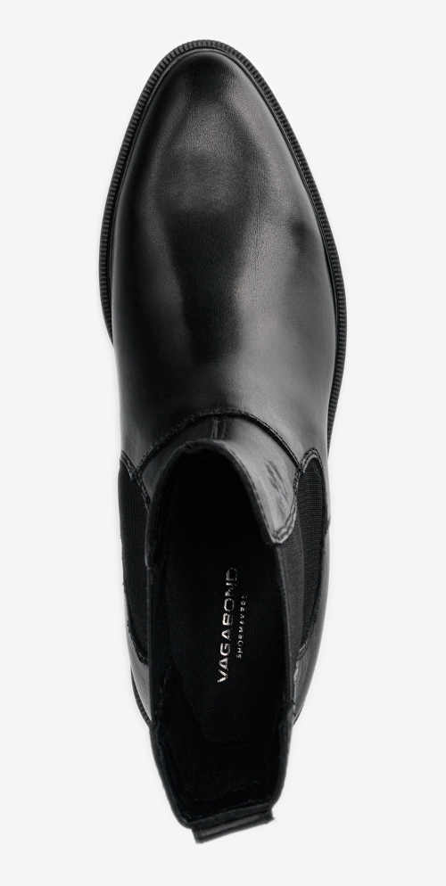Čierne dámske zimné topánky Vagabond