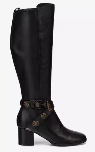 Čierne dámske luxusné topánky Guess